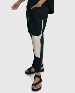 Women Alembika Plus<Urban Lennon Pocket Pants, Black