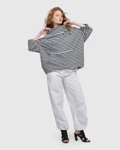 Women Alembika Pants & Skirts<Urban Ludlow Cargo Pants, White