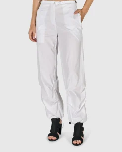 Women Alembika Plus<Urban Ludlow Cargo Pants, White