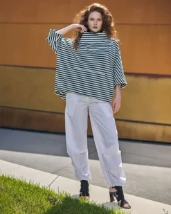 Women Alembika Plus<Urban Ludlow Cargo Pants, White