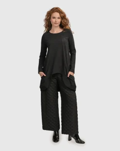 Women Alembika Tops & Tunics<Urban Maestro Top, Black
