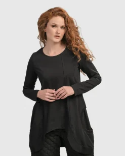 Women Alembika Tops & Tunics<Urban Maestro Top, Black