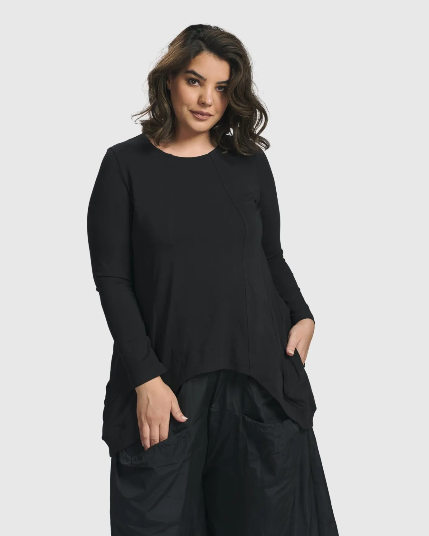 Women Alembika Tops & Tunics<Urban Maestro Top, Black