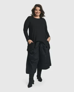 Women Alembika Plus<Urban Maestro Top, Black