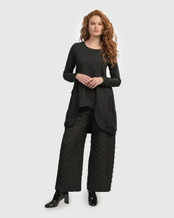 Women Alembika Plus<Urban Maestro Top, Black
