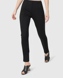 Women Alembika Plus<Urban Metropolitan Slim Trousers, Black