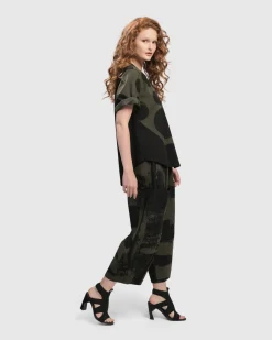 Women Alembika Tops & Tunics<Urban Miyazaki Dots Tee, Khaki
