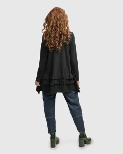 Women Alembika Tops & Tunics<Urban Options Top, Black