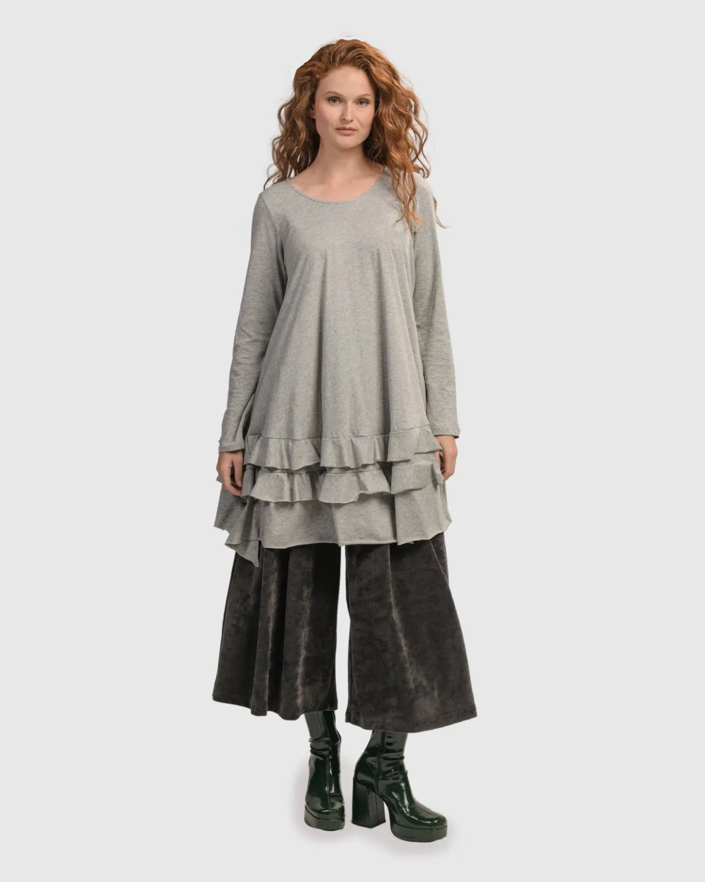 Women Alembika Tops & Tunics<Urban Options Top, Gray
