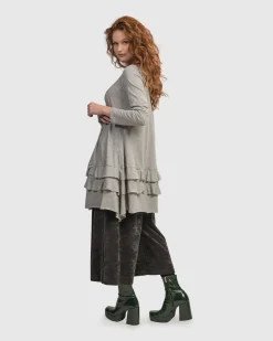 Women Alembika Plus<Urban Options Top, Gray