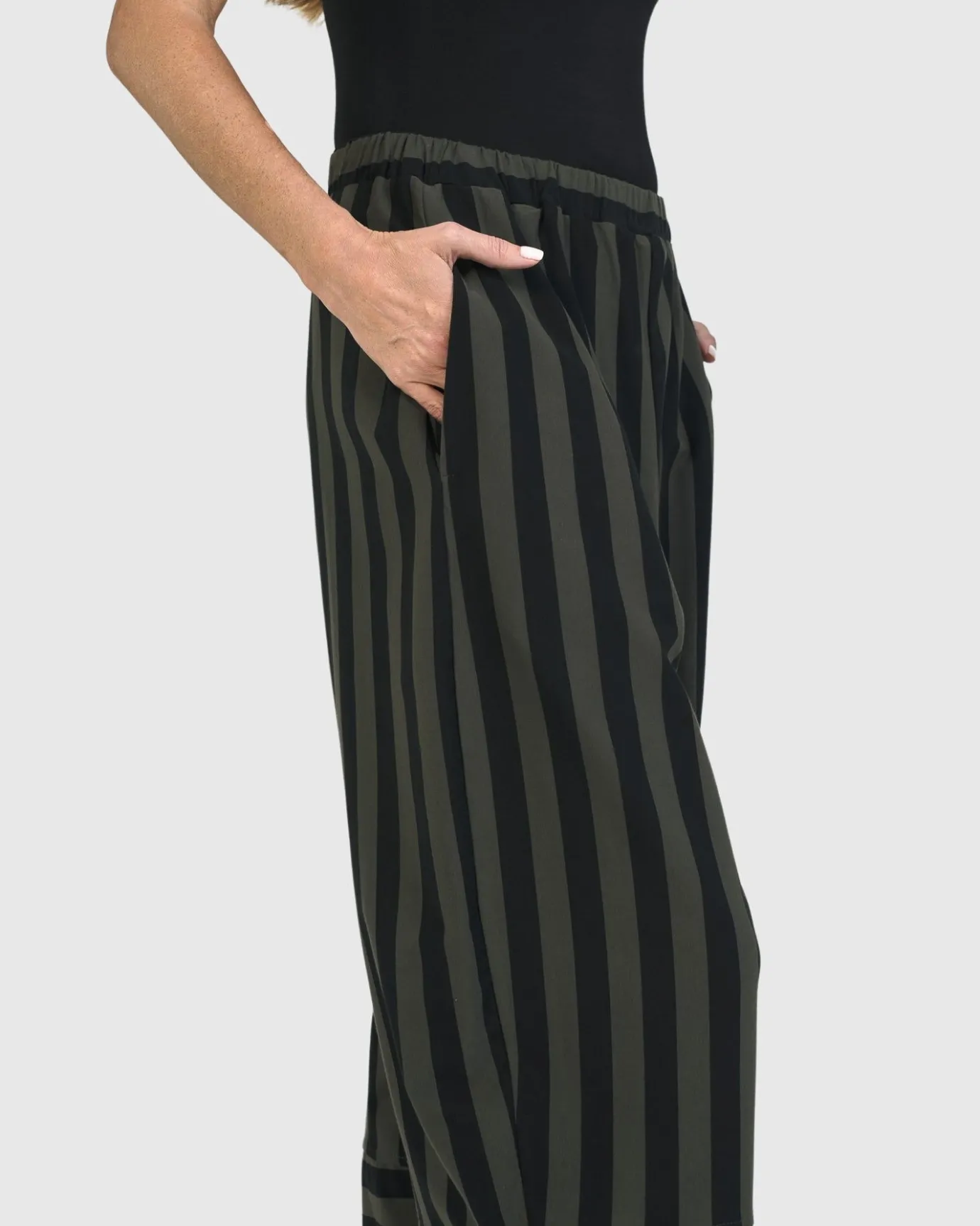 Women Alembika Plus<Urban Orion Lantern Pants, Khaki