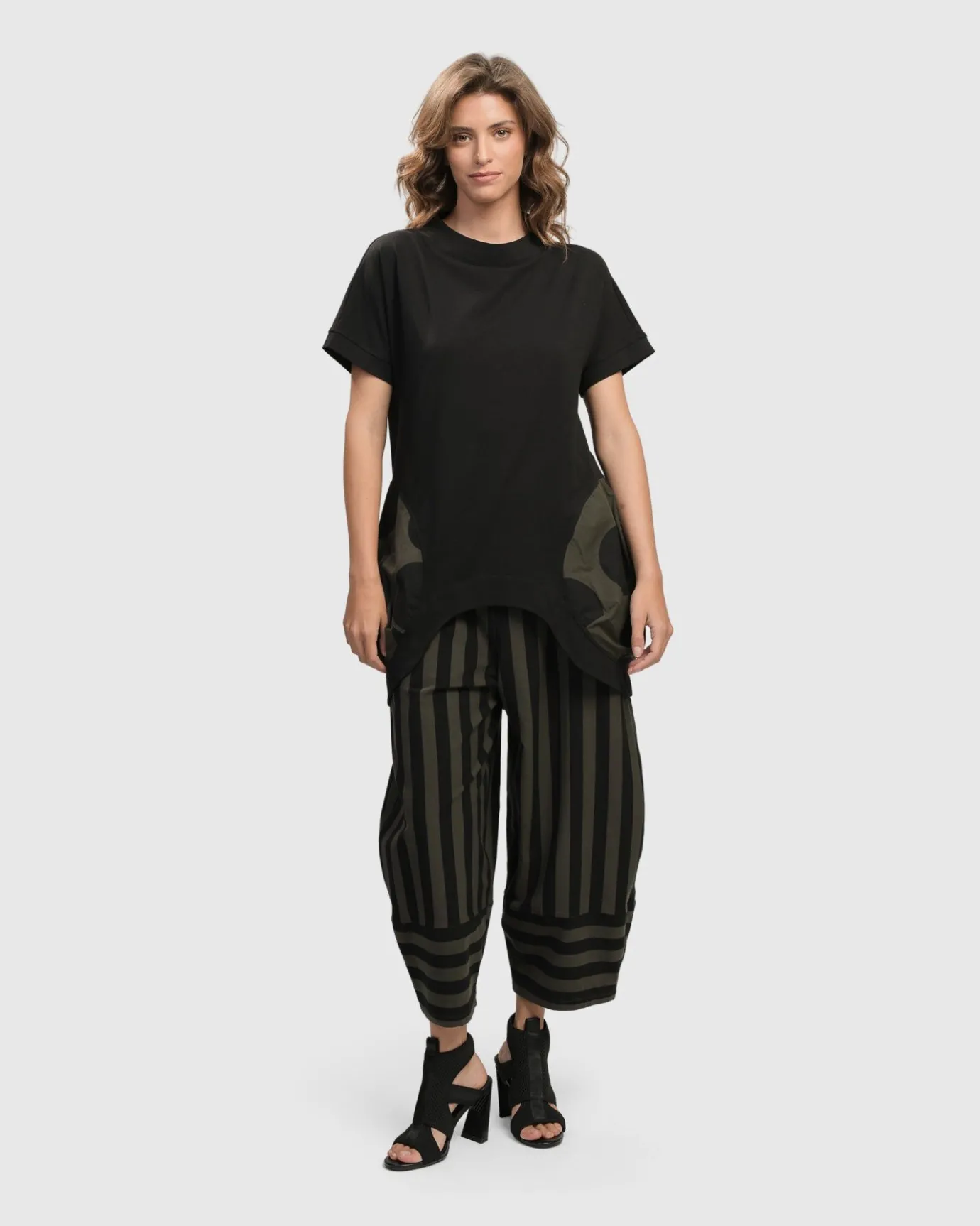 Women Alembika Pants & Skirts<Urban Orion Lantern Pants, Khaki