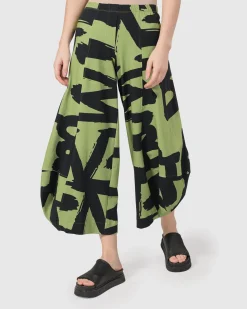 Women Alembika Pants & Skirts<Urban Ripley Punto Pants, Green Marker