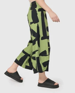 Women Alembika Pants & Skirts<Urban Ripley Punto Pants, Green Marker