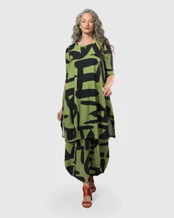 Women Alembika Pants & Skirts<Urban Ripley Punto Pants, Green Marker
