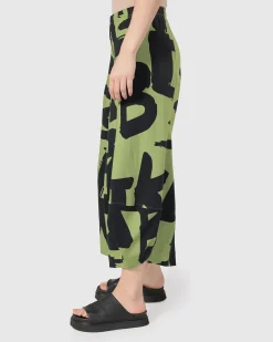 Women Alembika Pants & Skirts<Urban Ripley Punto Pants, Green Marker