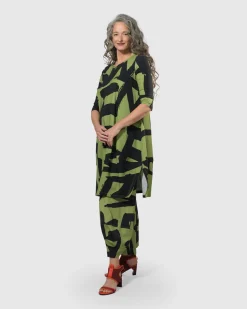 Women Alembika Pants & Skirts<Urban Ripley Punto Pants, Green Marker