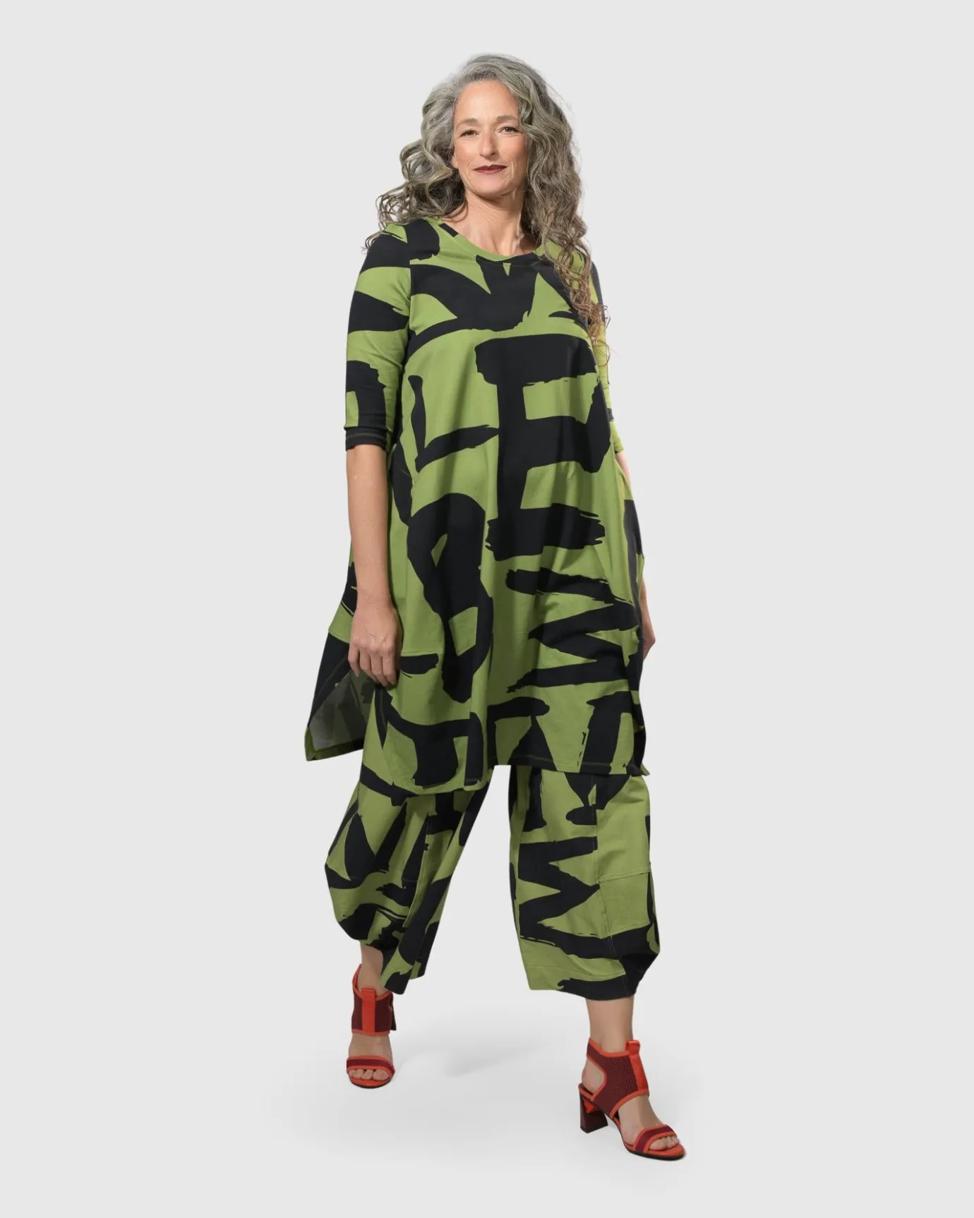 Women Alembika Plus<Urban Ripley Punto Pants, Green Marker