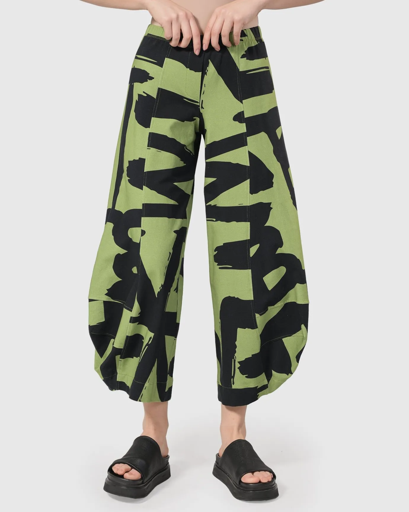 Women Alembika Plus<Urban Ripley Punto Pants, Green Marker