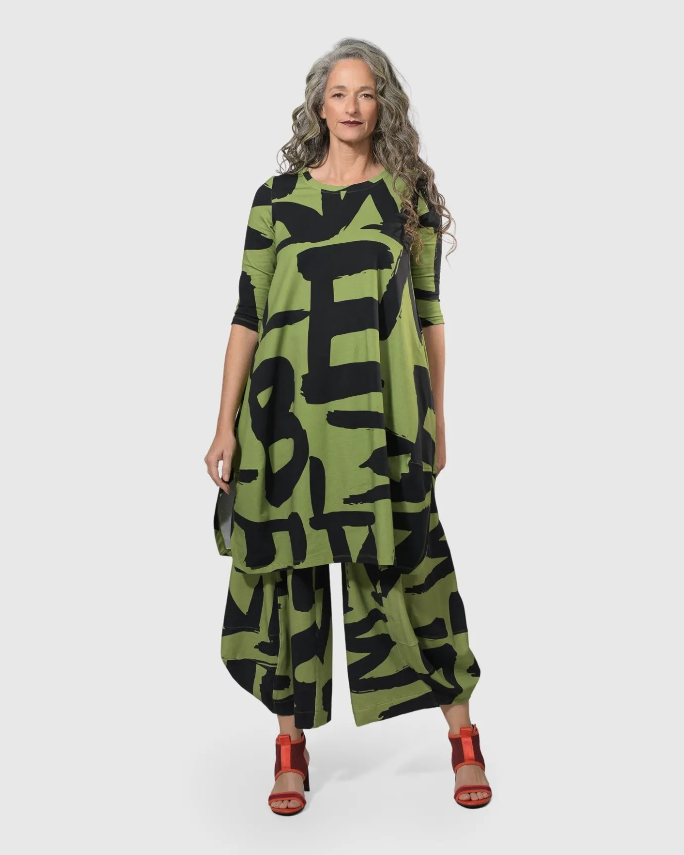 Women Alembika Plus<Urban Ripley Punto Pants, Green Marker