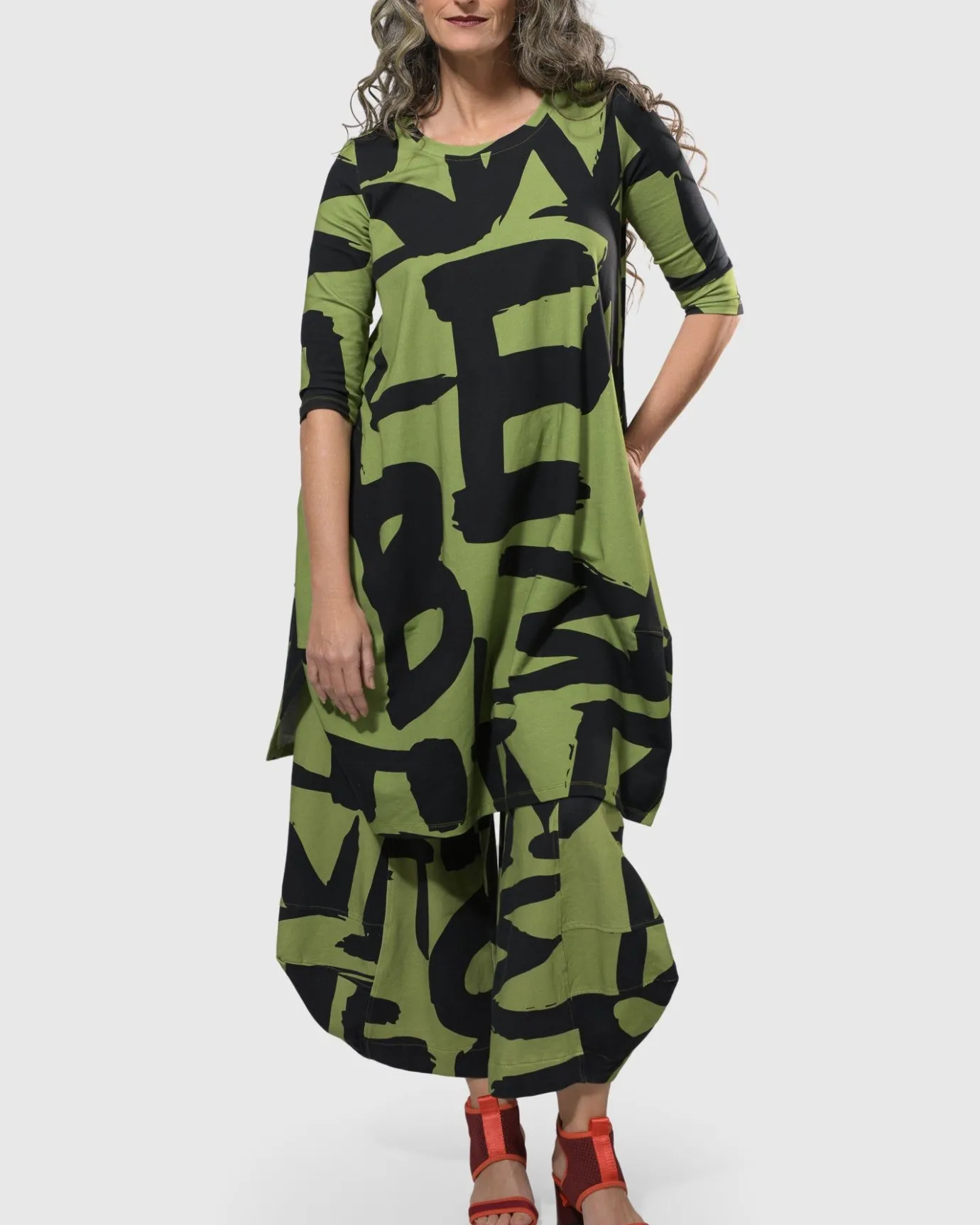 Women Alembika Plus<Urban Ripley Punto Pants, Green Marker