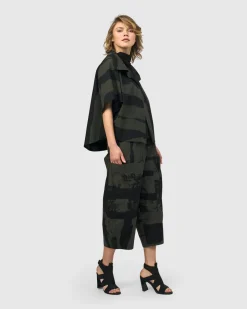 Women Alembika Plus<Urban Sakura Cape Jacket, Khaki