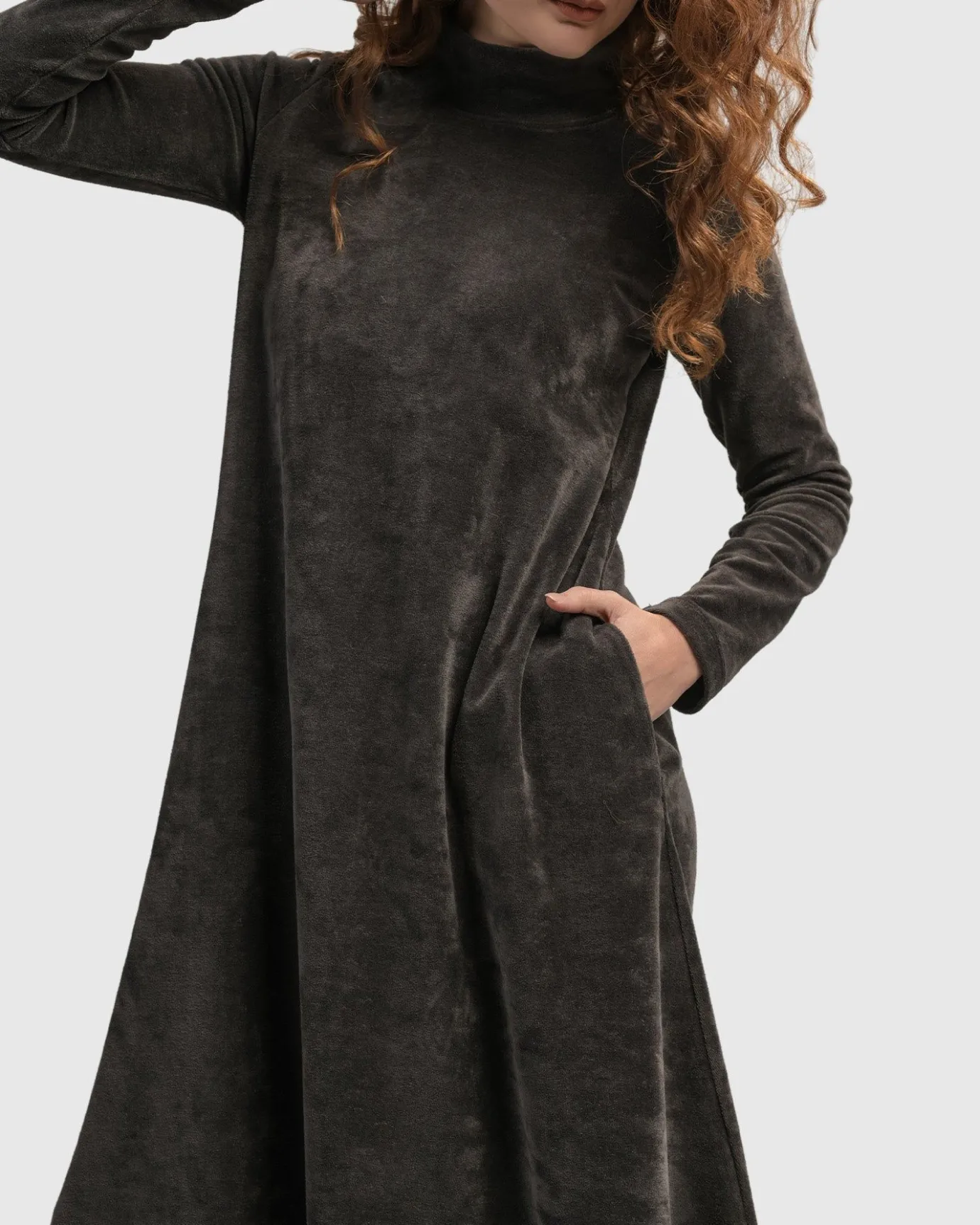 Women Alembika Dresses<Urban Secret Crush Maxi Dress, Mink