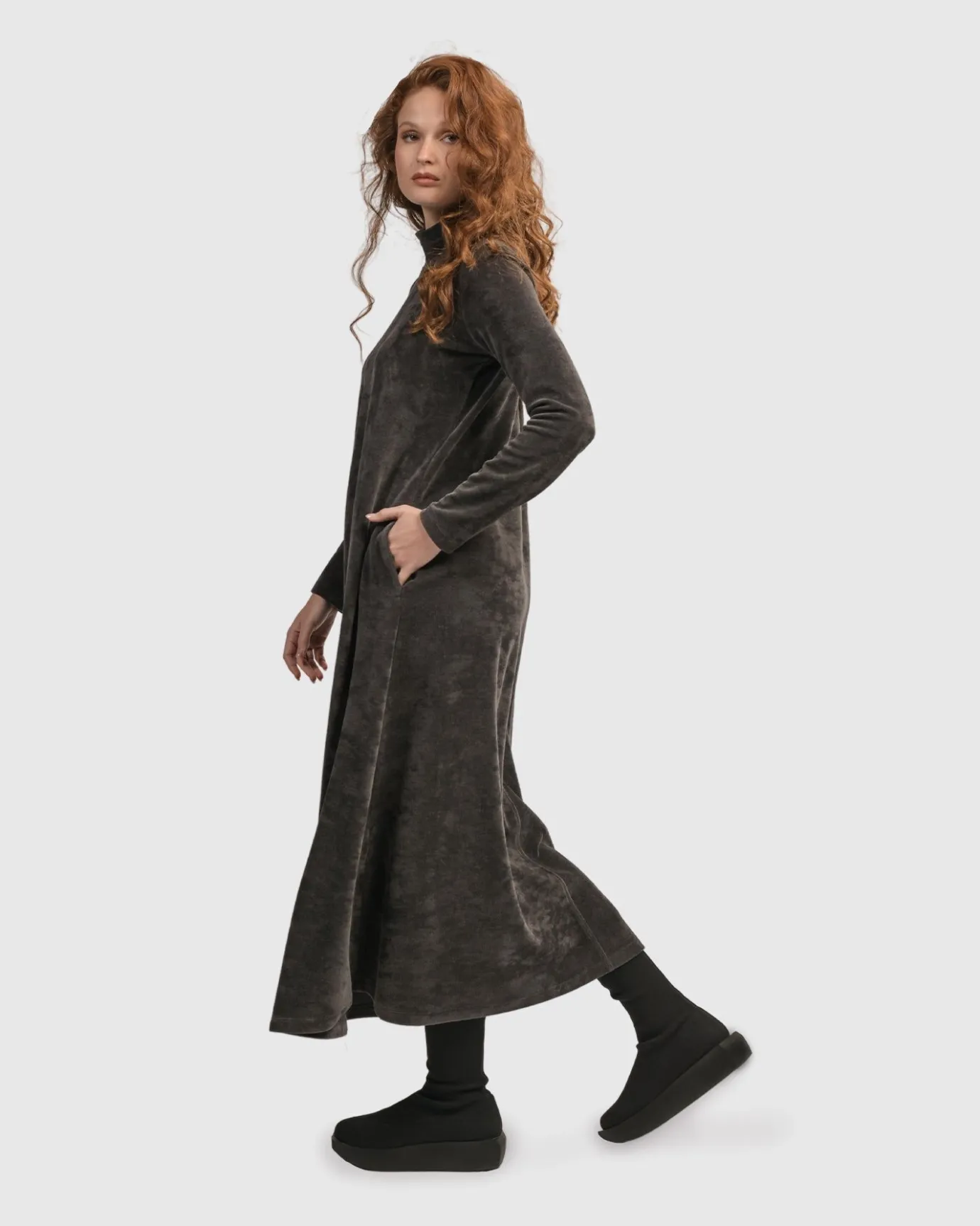 Women Alembika Dresses<Urban Secret Crush Maxi Dress, Mink