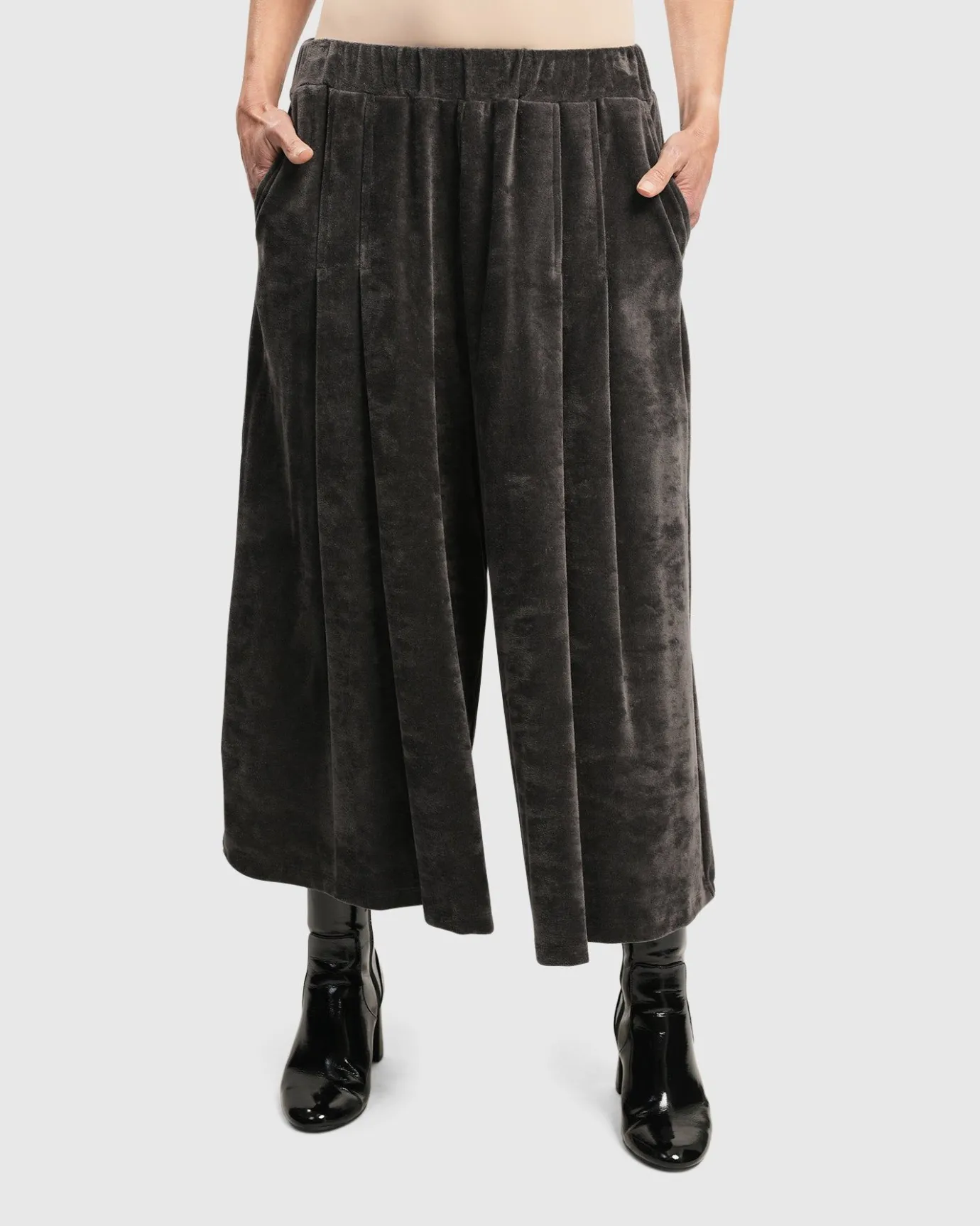 Women Alembika Pants & Skirts<Urban Secret Crush Palazzo Pants, Mink