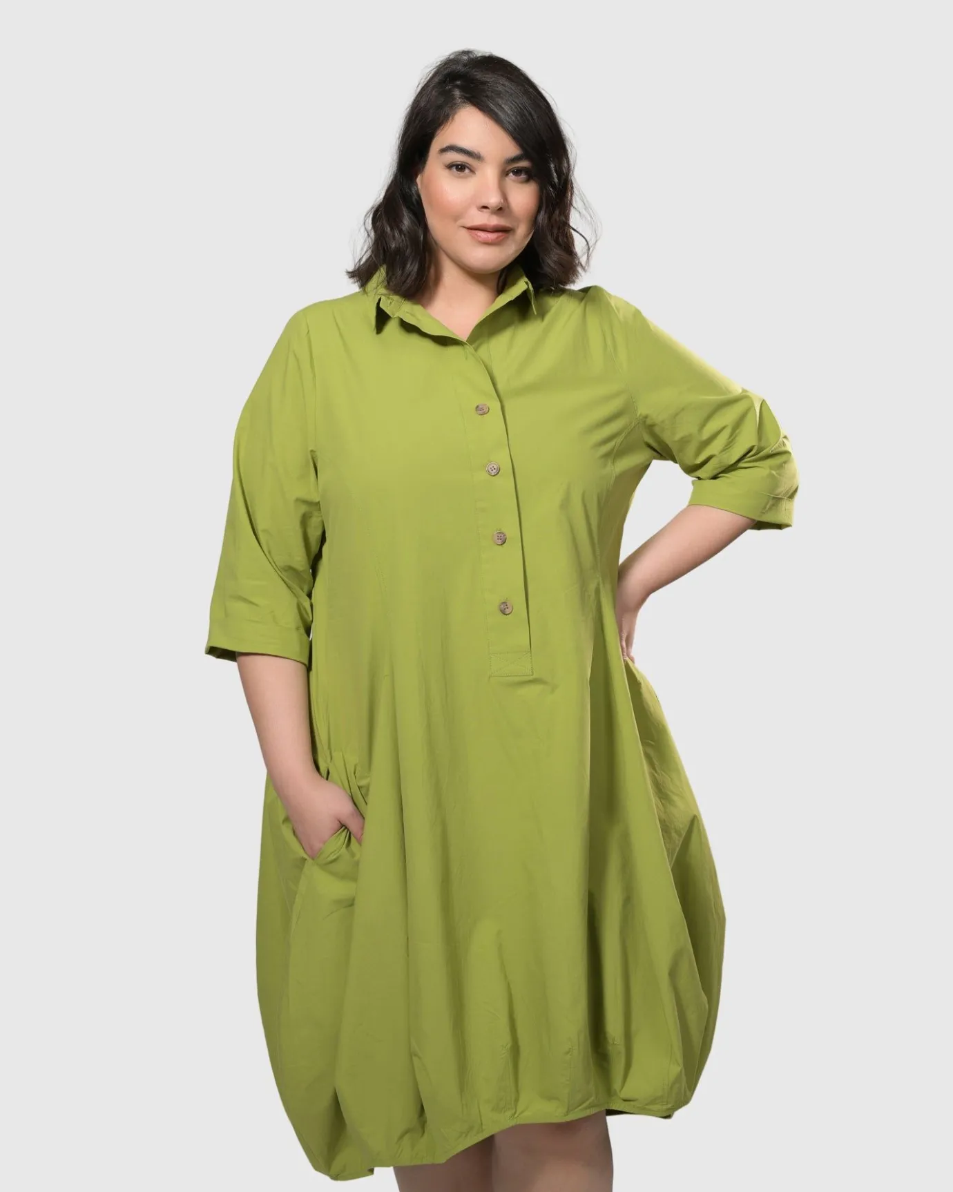 Women Alembika Plus<Urban Sheridan Wonderful Dress, Green