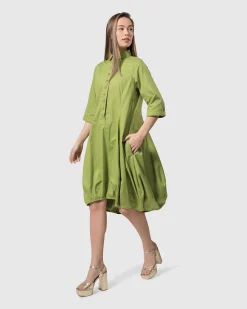 Women Alembika Dresses<Urban Sheridan Wonderful Dress, Green