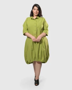 Women Alembika Dresses<Urban Sheridan Wonderful Dress, Green