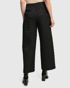 Women Alembika Pants & Skirts<Urban Soft Punk Culottes, Black