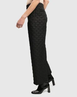 Women Alembika Plus<Urban Soft Punk Culottes, Black