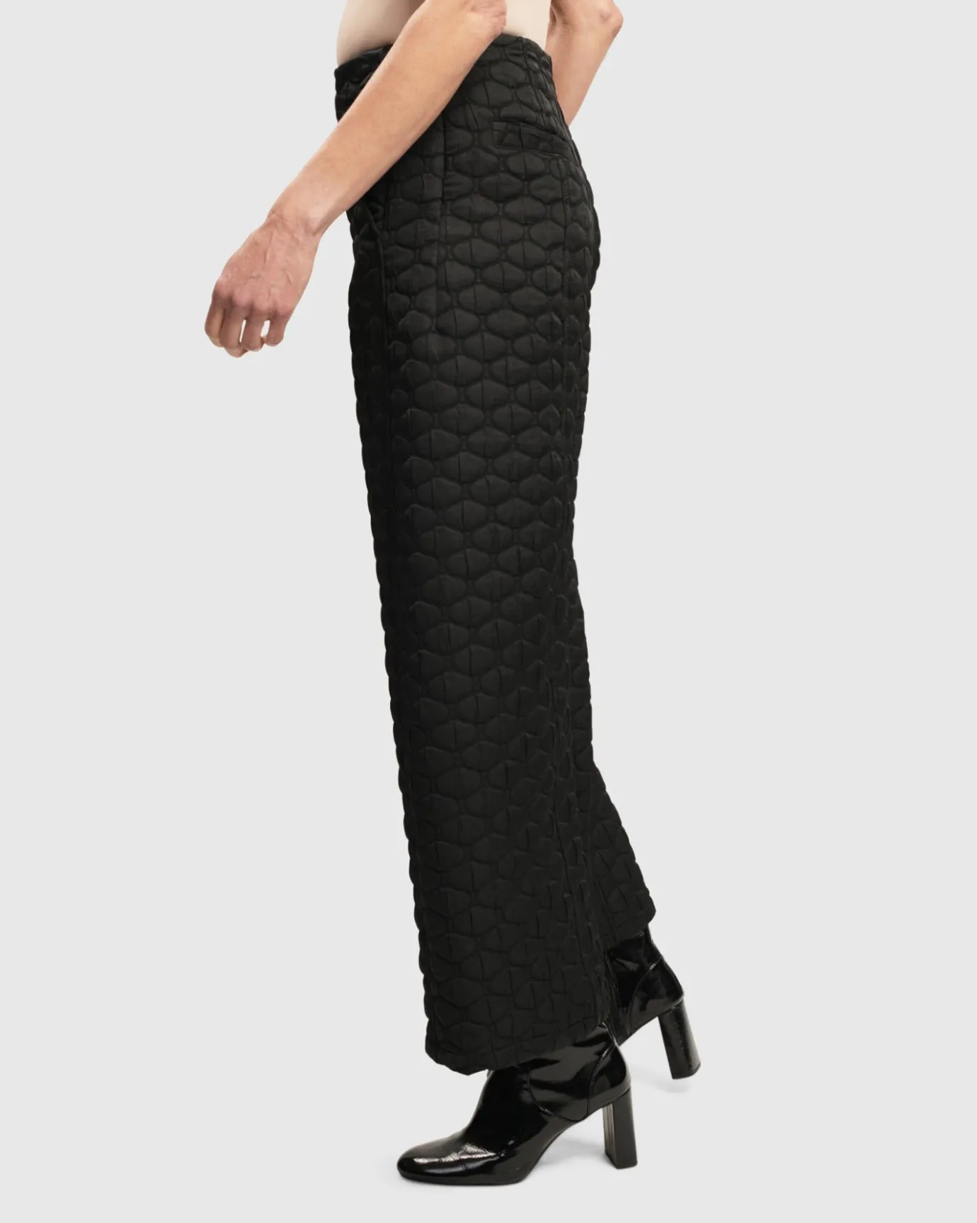Women Alembika Plus<Urban Soft Punk Culottes, Black