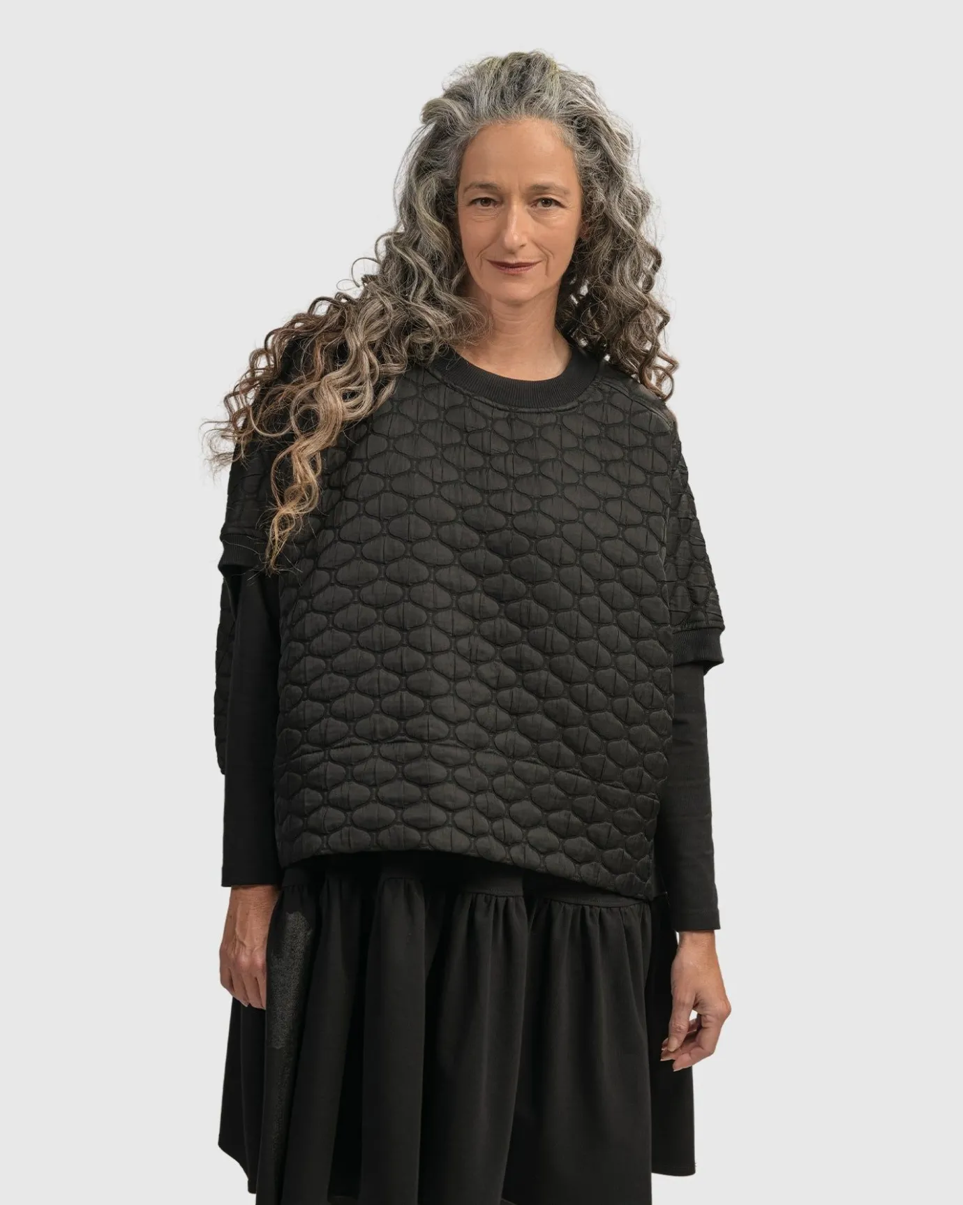 Women Alembika Tops & Tunics<Urban Soft Punk Top, Black