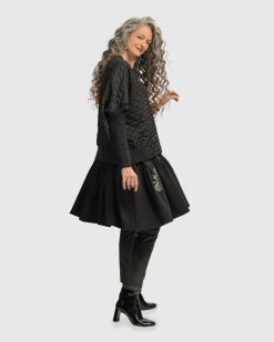 Women Alembika Tops & Tunics<Urban Soft Punk Top, Black