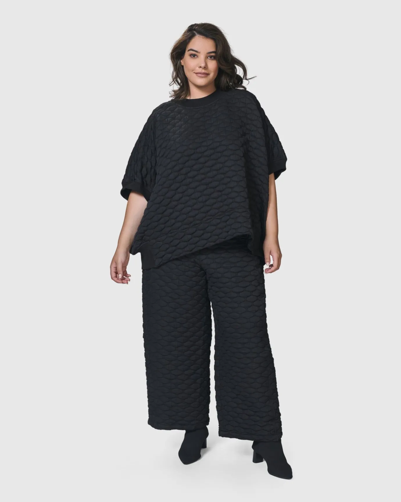 Women Alembika Tops & Tunics<Urban Soft Punk Top, Black