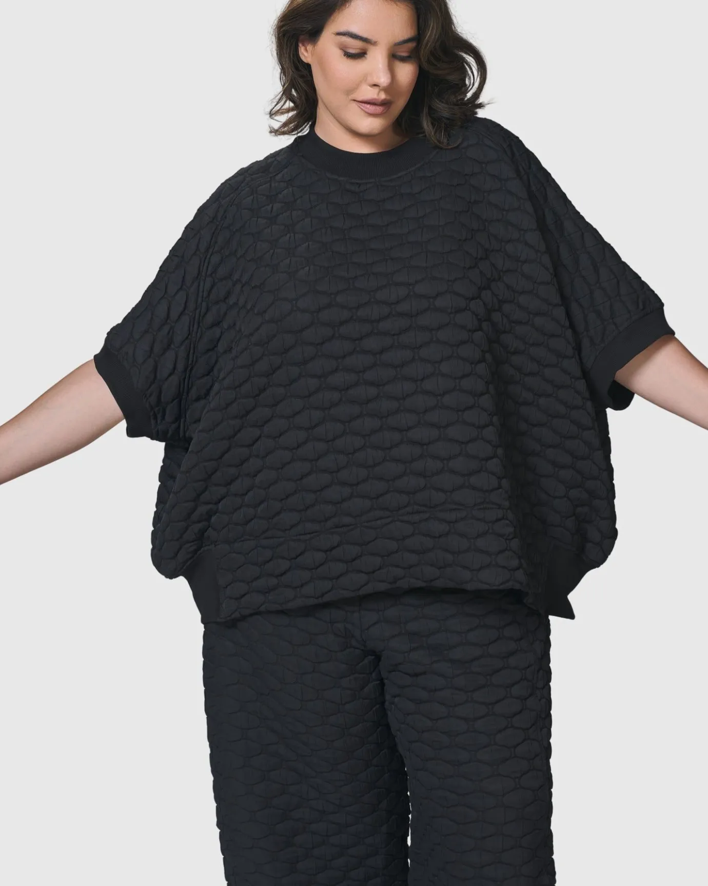 Women Alembika Tops & Tunics<Urban Soft Punk Top, Black