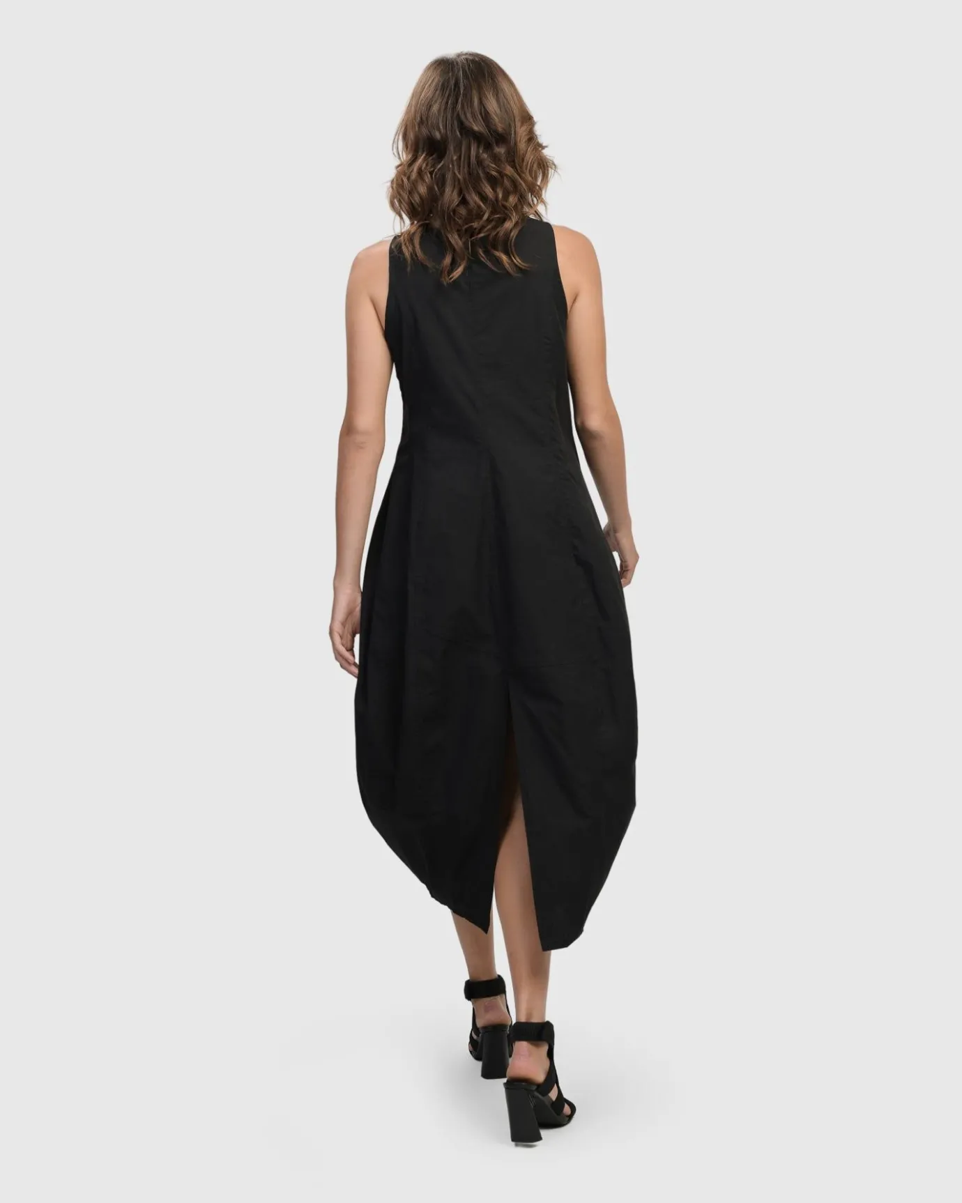 Women Alembika Plus<Urban Soho Sleeveless Cocoon Dress, Black