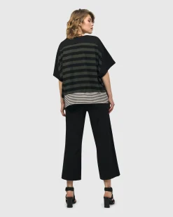 Women Alembika Tops & Tunics<Urban Splice Boxy Tee, Stripes