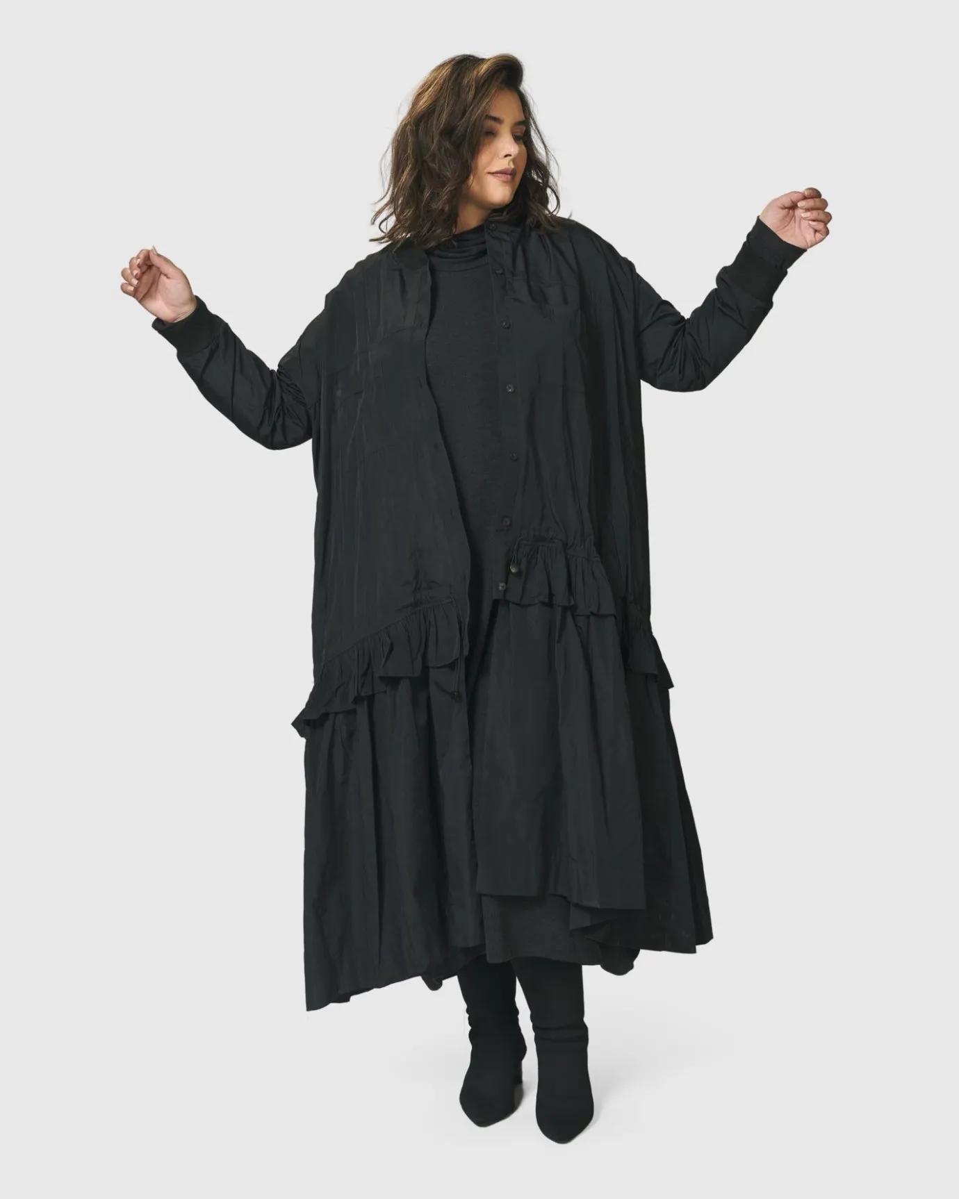 Women Alembika Plus<Urban Sporty Spice Coat Dress