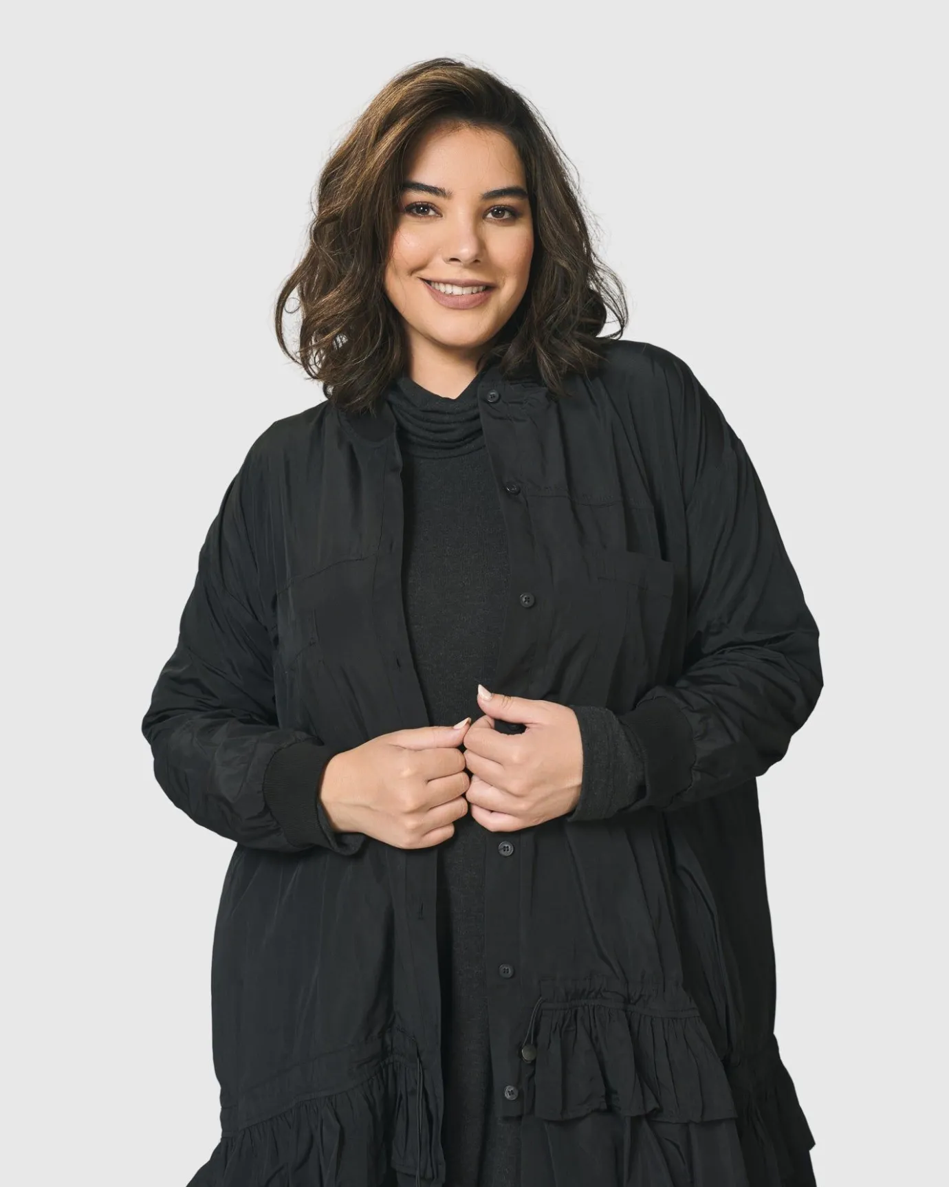 Women Alembika Plus<Urban Sporty Spice Coat Dress