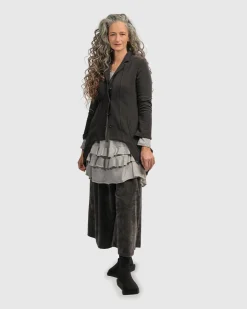 Women Alembika Jackets<Urban Strut Ms Jacket, Black