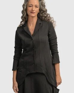 Women Alembika Plus<Urban Strut Ms Jacket, Black