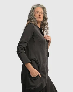 Women Alembika Plus<Urban Strut Ms Jacket, Black