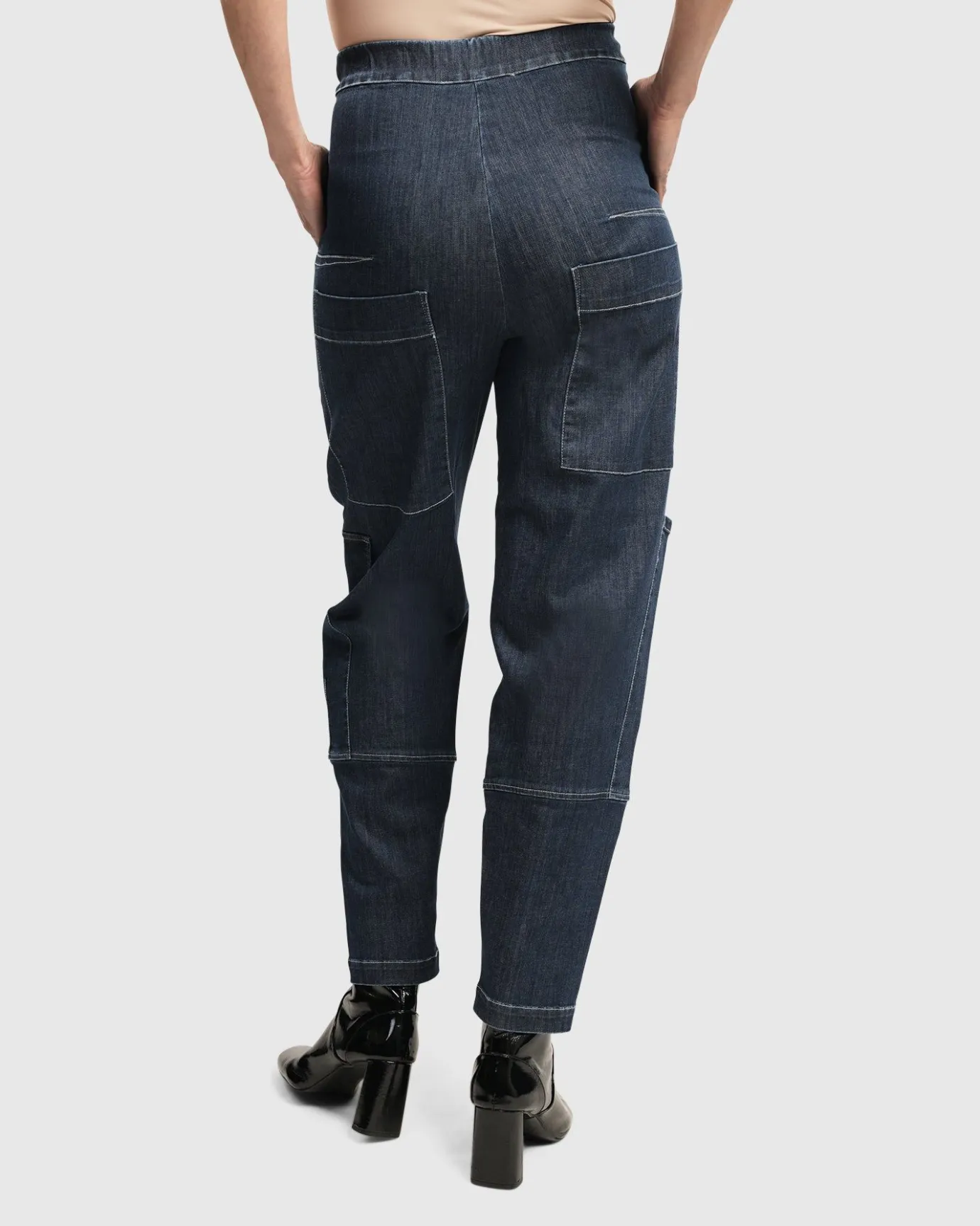 Women Alembika Plus<Urban Strut Pants, Denim