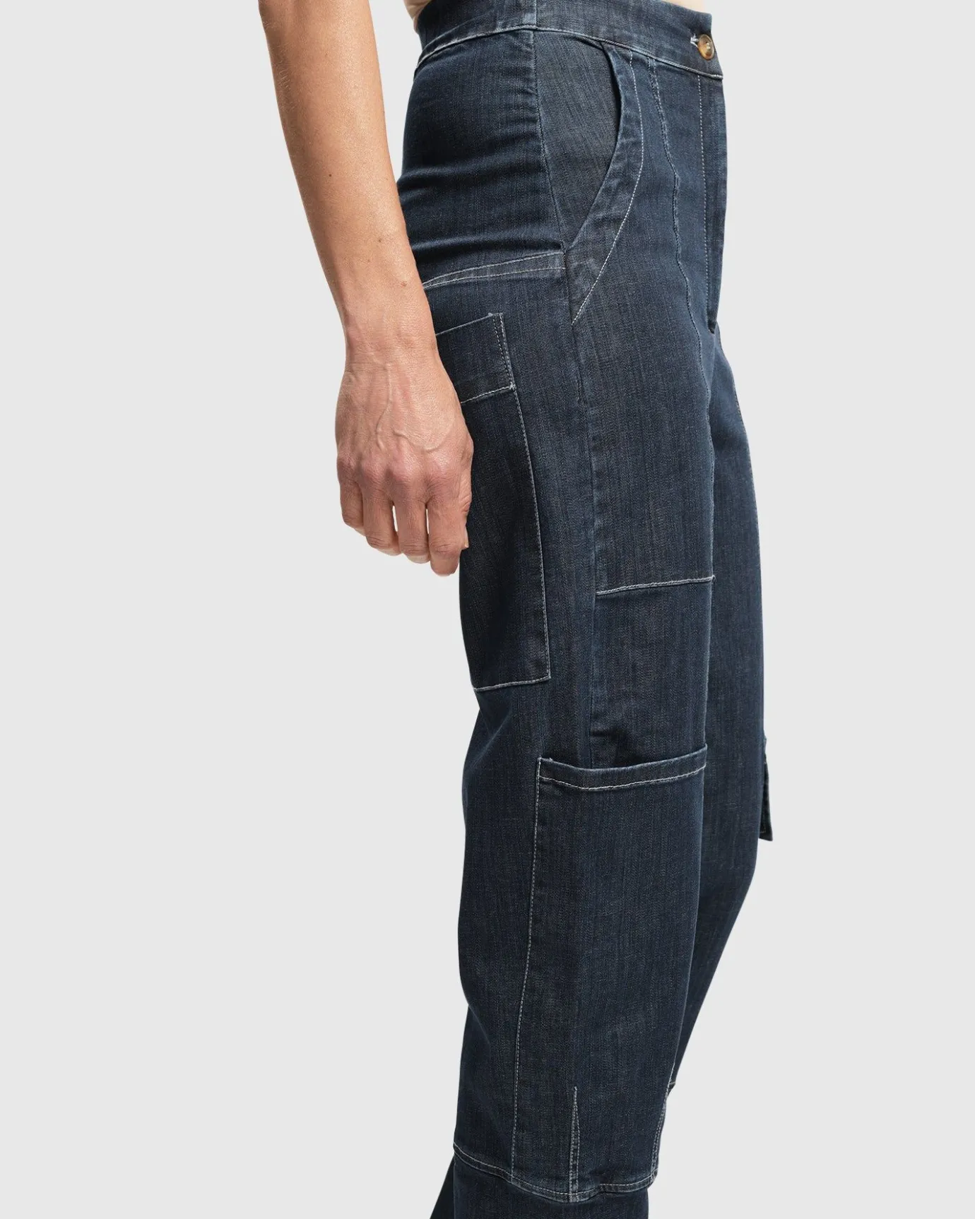 Women Alembika Plus<Urban Strut Pants, Denim