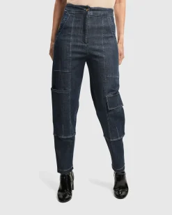 Women Alembika Pants & Skirts<Urban Strut Pants, Denim