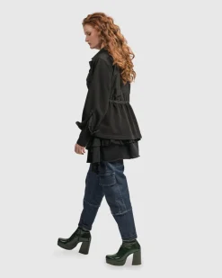 Women Alembika Plus<Urban Strut Poker Jacket, Black